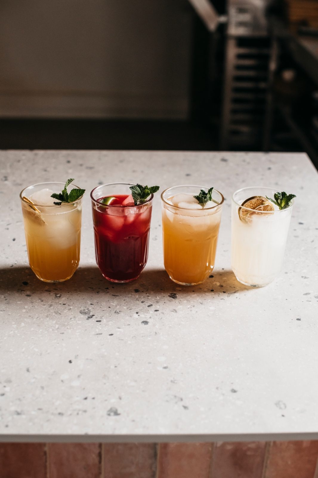 De zomerse drankjes van Madam Madeleine op een rij